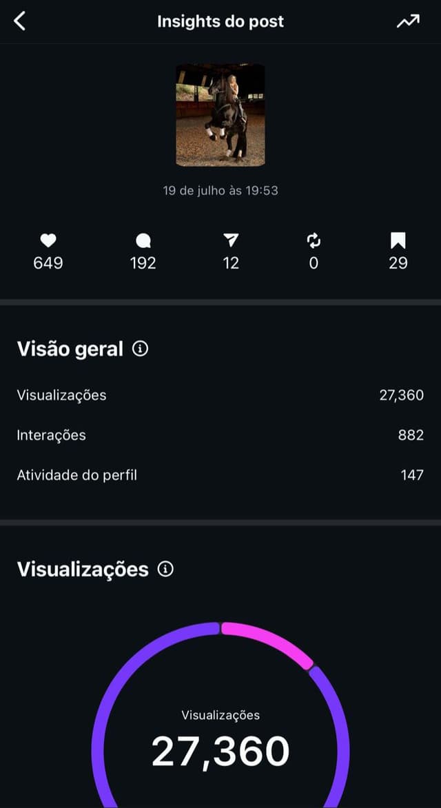 Insights de publicações da Caroline Ribeiro